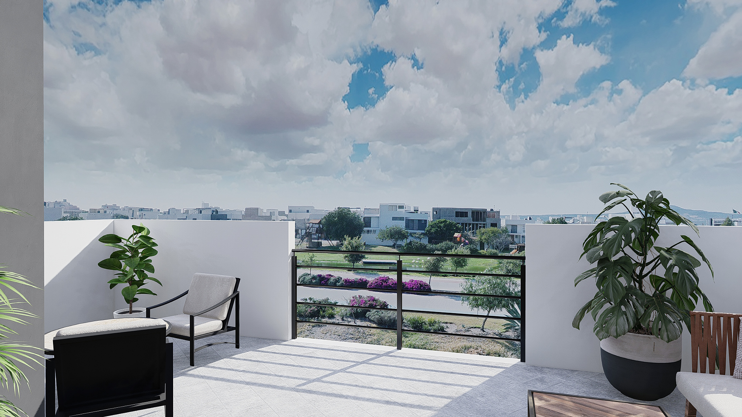 Casa Udara jardín